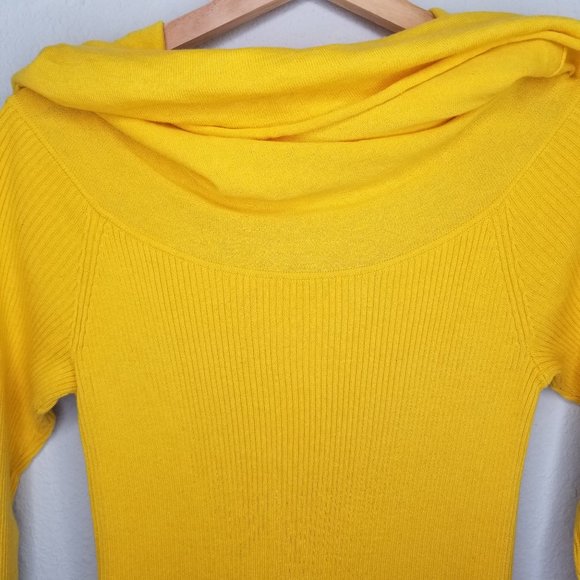 Moda International Ribbed Sweater Cowl Neck M - Picture 6 of 14